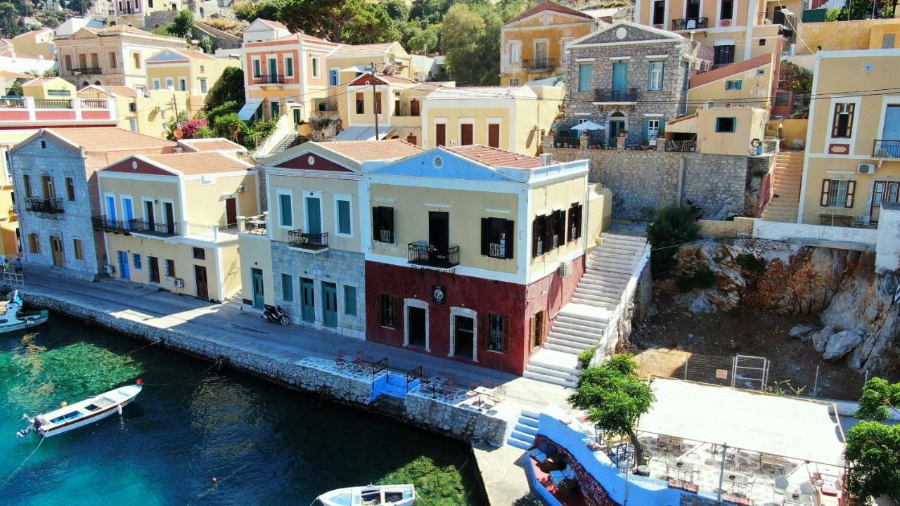 Вилла Moschos Mansion Сими Экстерьер фото