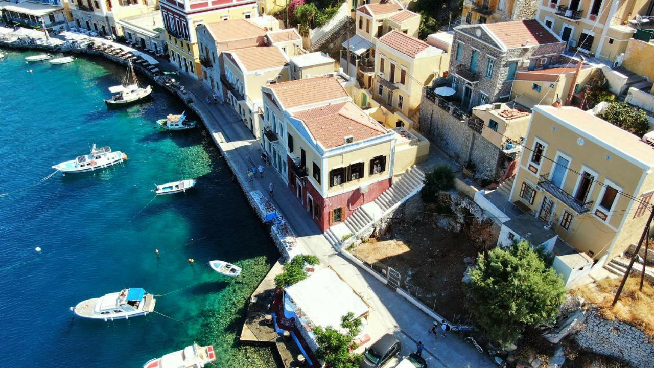 Вилла Moschos Mansion Сими Экстерьер фото